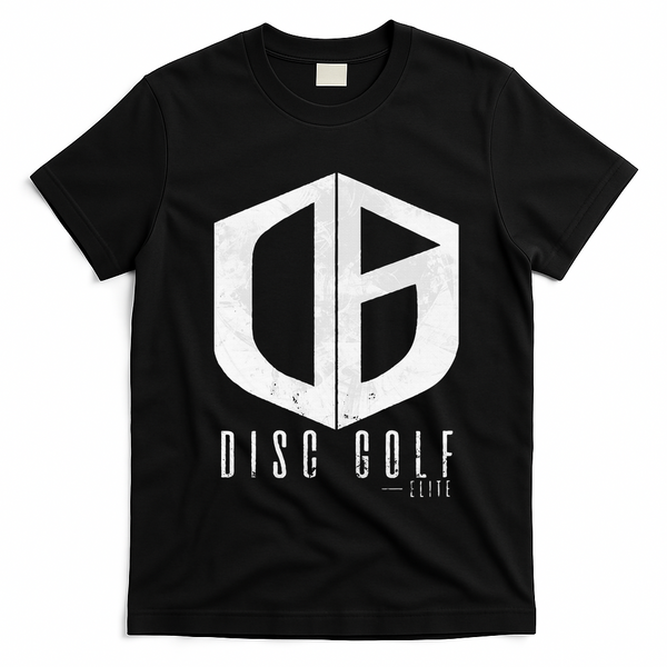 Disc Golf Elite T-Shirt - Black