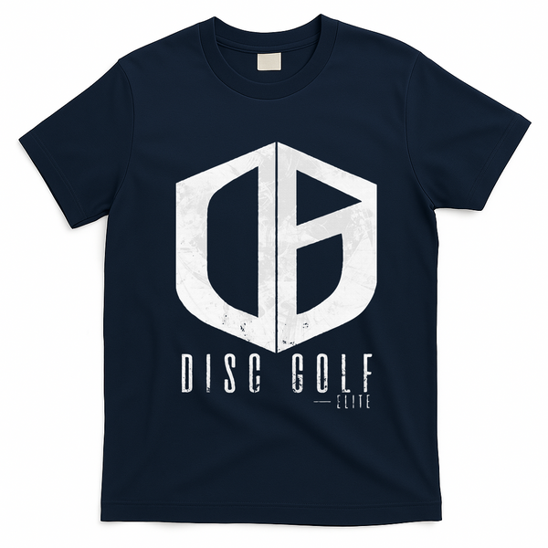 Disc Golf Elite T-Shirt - Navy Blue