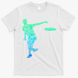 Disc Golf Frisbee Boy T-Shirt - White