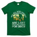 Disc Golf Funny Bigfoot Apparel T-Shirt - Irish Green