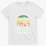 Disc Golf Funny Bigfoot Apparel T-Shirt - White