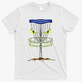 Disc Golf Men Disc Golf Monster T-Shirt - White