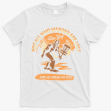 Disc Golf Not All Who Wander Are Lost T-Shirt - White