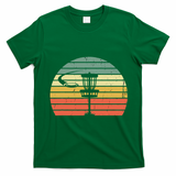 Disc Golf Retro Frisbee Golf Disc Sport Gift T-Shirt - Irish Green