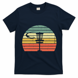 Disc Golf Retro Frisbee Golf Disc Sport Gift T-Shirt - Navy Blue