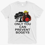 Disc Golf S Only You Can Prevent Bogeys Disc Golf . T-Shirt - White