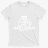 Disc Golf Search and Rescue Disc Golf Gift Funny Disc Golf T-Shirt - White