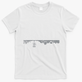Disc Golf Trees Landscape Frisbee Golfer Frolf Women T-Shirt - White