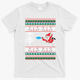 Disc Golf Ugly Christmas Merry Discmas Holiday Xmas Gift Cool Gift T-Shirt - White