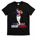 Donald Trump Funny Golf Gift T-Shirt - Black