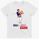 Donald Trump Funny Golf Gift T-Shirt - White