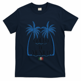 El Golfo De MéXico Dolphin Golf Of Mexico T-Shirt - Navy Blue