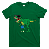 Frisbees Dino Cute T Rex Dinosaur Disc Golf Gift T-Shirt - Irish Green