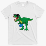 Frisbees Dino Cute T Rex Dinosaur Disc Golf Gift T-Shirt - White
