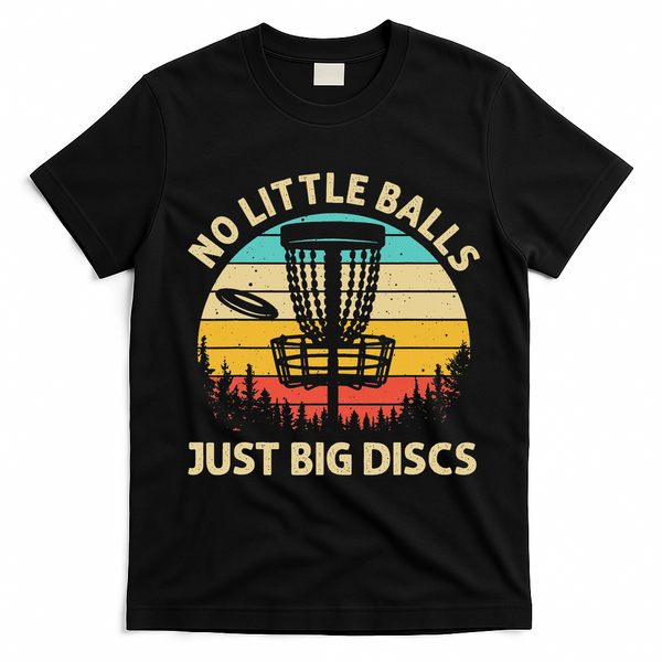 Funny Disc Golf Design For Women Disc Golf Lover Player T-Shirt - Black