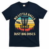Funny Disc Golf Design For Women Disc Golf Lover Player T-Shirt - Navy Blue
