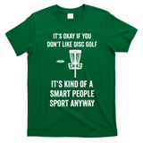 Funny Disc Golf T-Shirt - Irish Green
