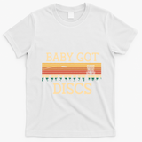 Funny Disc Golf Humor Golfer Pun Couples T-Shirt - White