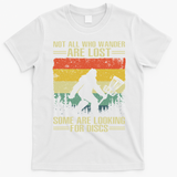 Funny Disc Golf Art For Women Disc Golf Player T-Shirt - White