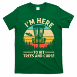 Funny Disc Golf For  Disc Golf Player Trees Sports T-Shirt - Irish Green