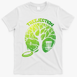 Funny Disc Golf Graphic Tree Gift T-Shirt - White