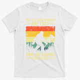 Funny Disc Golf Art For Men Women Kids Disc Golf Player T-Shirt - White