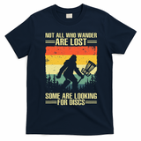 Funny Disc Golf Art For  Disc Golf Player T-Shirt - Navy Blue