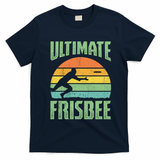 Frisbee Design Ultimate Frisbee Gift T-Shirt - Navy Blue