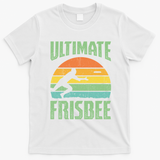 Frisbee Design Ultimate Frisbee Gift T-Shirt - White
