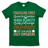 Funny Fall Autumn Season Quote T-Shirt - Irish Green