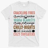 Funny Fall Autumn Season Quote T-Shirt - White
