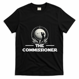 Funny Golfer Commissioner Golf League Golfing Sport T-Shirt - Black