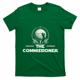 Funny Golfer Commissioner Golf League Golfing Sport T-Shirt - Irish Green