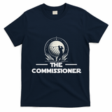 Funny Golfer Commissioner Golf League Golfing Sport T-Shirt - Navy Blue