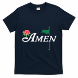 Floral Golf Master Outfit For Women Golf Lovers T-Shirt - Navy Blue