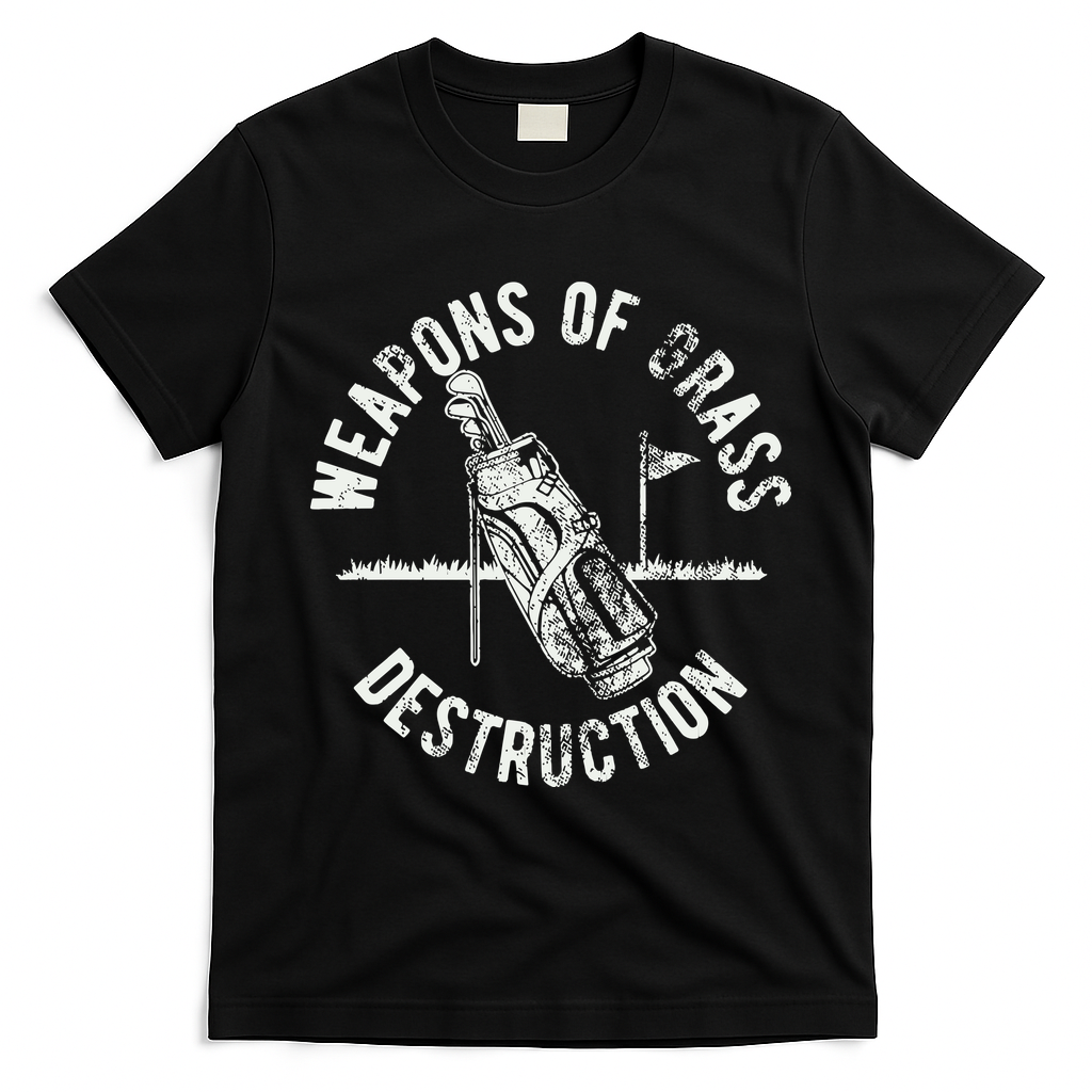 Funny Golf Sports T-Shirt - Black