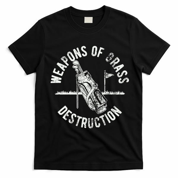 Funny Golf Sports T-Shirt - Black
