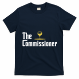 Funny Golfer The Commissioner Golf League Golfing T-Shirt - Navy Blue