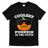 Funny Halloween Coolest Pumpkin In The Patch Gift T-Shirt - Black