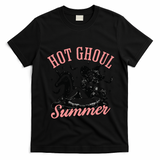 Funny Halloween Hot Ghoul Summer Summerween T-Shirt - Black