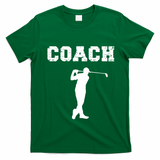 Golf Coach Design Golf Instructors / Golf Teachers Cool Gift T-Shirt - Irish Green