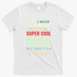 Golf Coach Funny Gift Appreciation Cool Gift T-Shirt - White