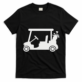 Golf Cart T-Shirt - Black