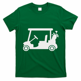Golf Cart T-Shirt - Irish Green