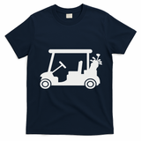Golf Cart T-Shirt - Navy Blue