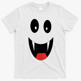 Ghost Costume Halloween Ghost T-Shirt - White