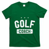 Golf Coach Vintage Golf Gift T-Shirt - Irish Green