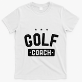 Golf Coach Vintage Golf Gift T-Shirt - White