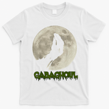Gabaghoul Funny Hand Moon Halloween T-Shirt - White