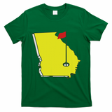 Georgia Golf Flag State T-Shirt - Irish Green